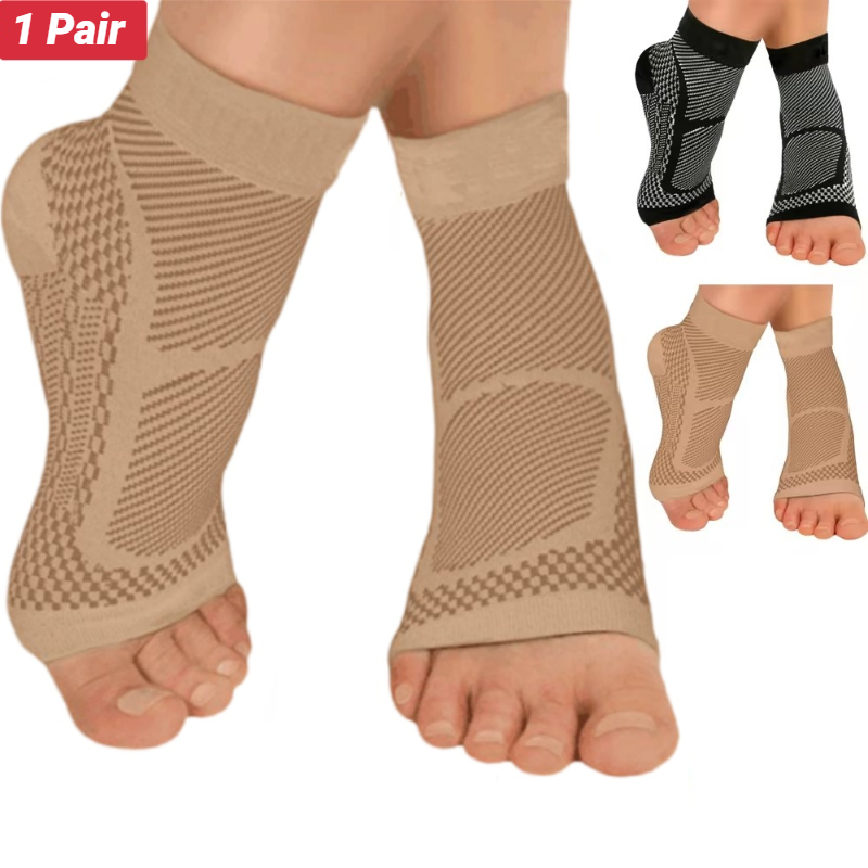 Ankle Brace Sock - Penyangga Pergelangan Kaki Olahraga, Kaus Kaki