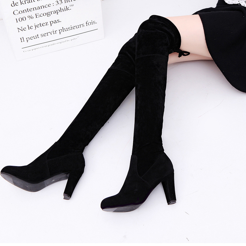 Sepatu Bot Wanita Kain Melar S - Knee High Sock Women ulasan dan harga