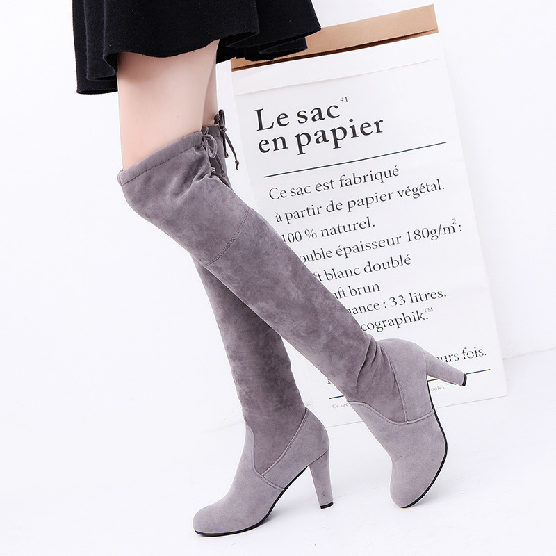 Sepatu Bot Wanita Kain Melar S - Knee High Sock Women ulasan dan harga