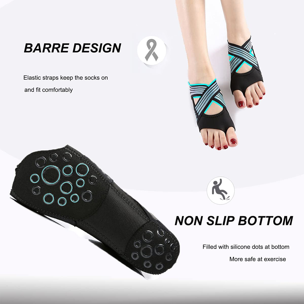 1 Pasang Kaus Kaki Wanita Anti - Grip Sock Yoga ulasan dan harga