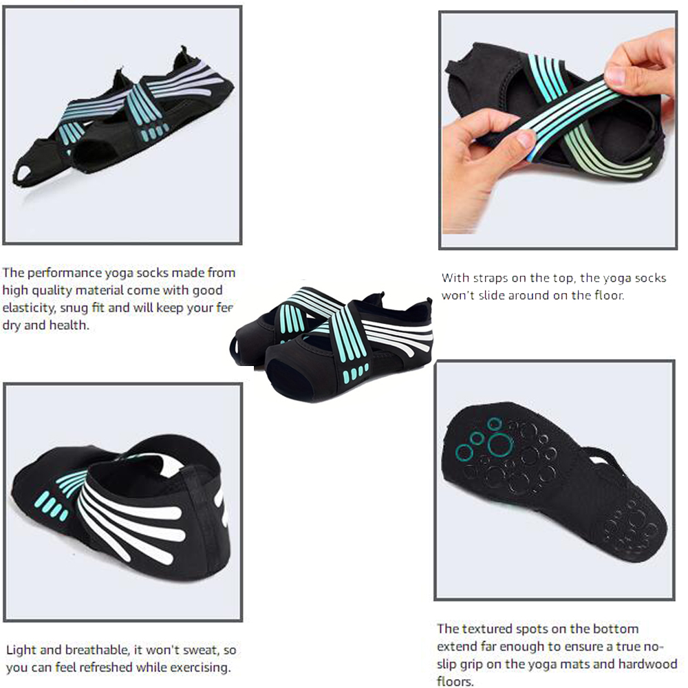 1 Pasang Kaus Kaki Wanita Anti - Grip Sock Yoga ulasan dan harga