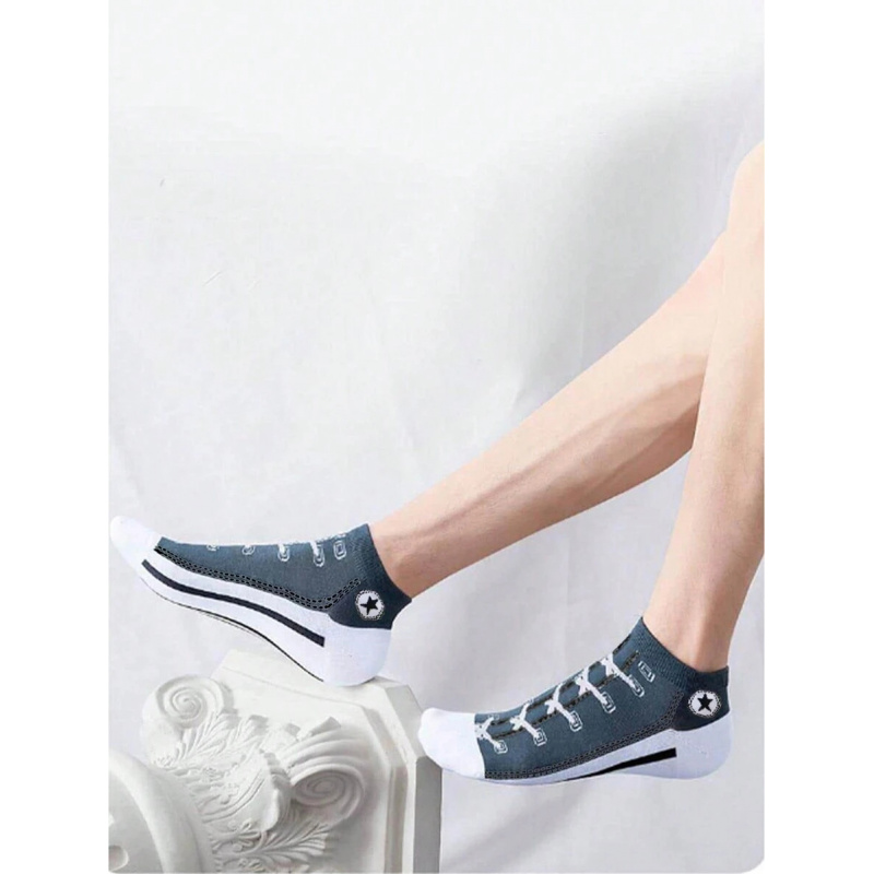 5/10 Pasang Kaus Kaki Pendek M - Ankle Sock Low Cut ulasan dan harga