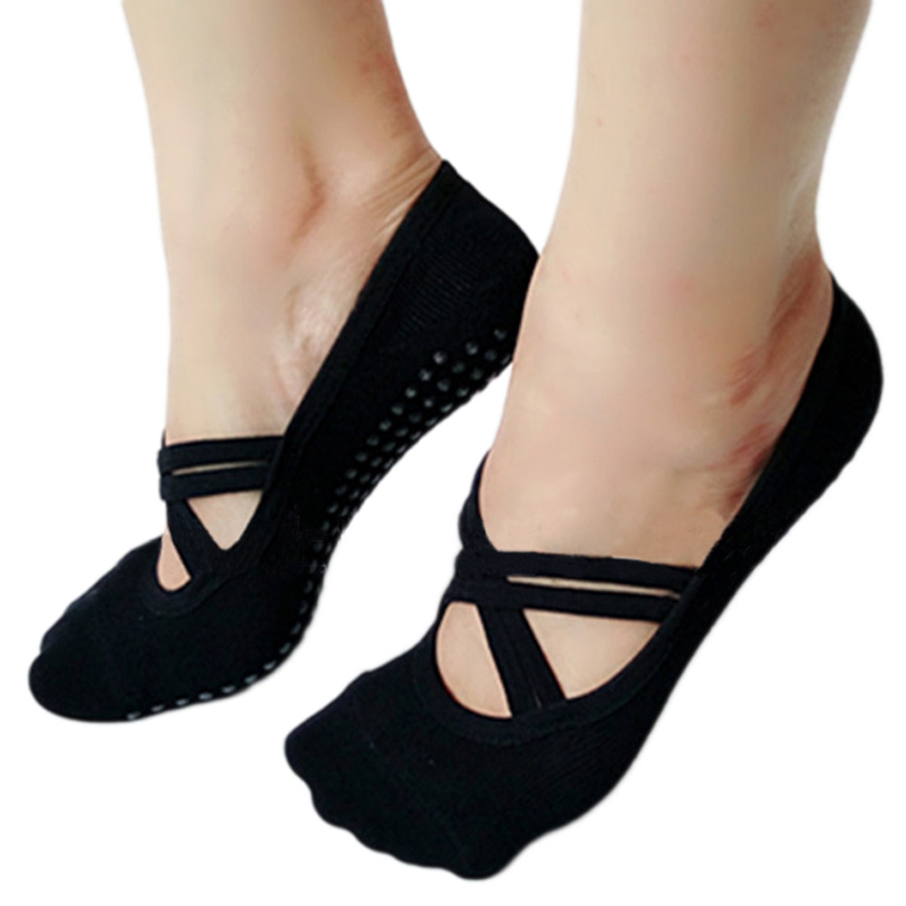 Kaus Kaki Yoga Wanita Hitam An - Grip Sock Yoga ulasan dan harga