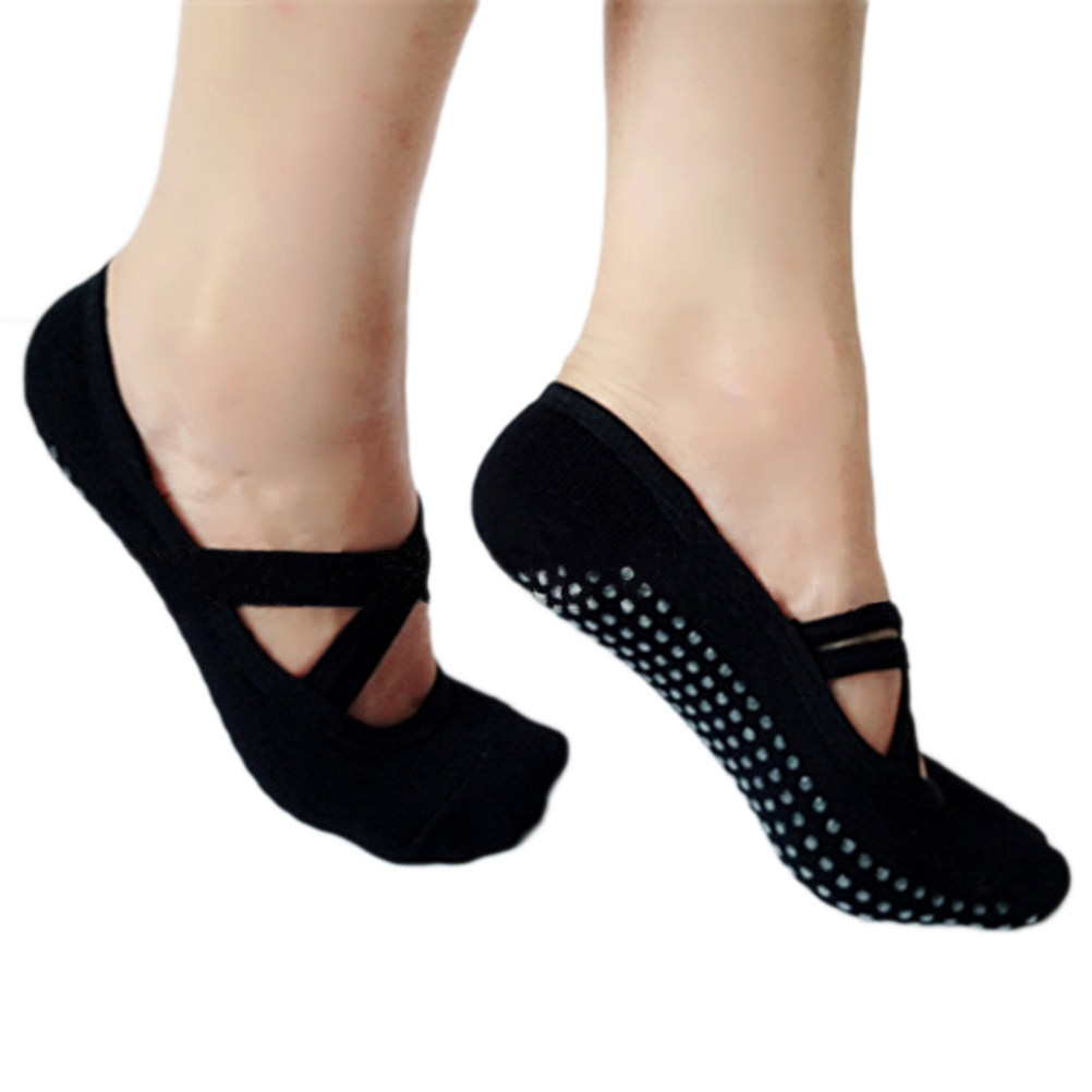 Kaus Kaki Yoga Wanita Hitam An - Grip Sock Yoga ulasan dan harga