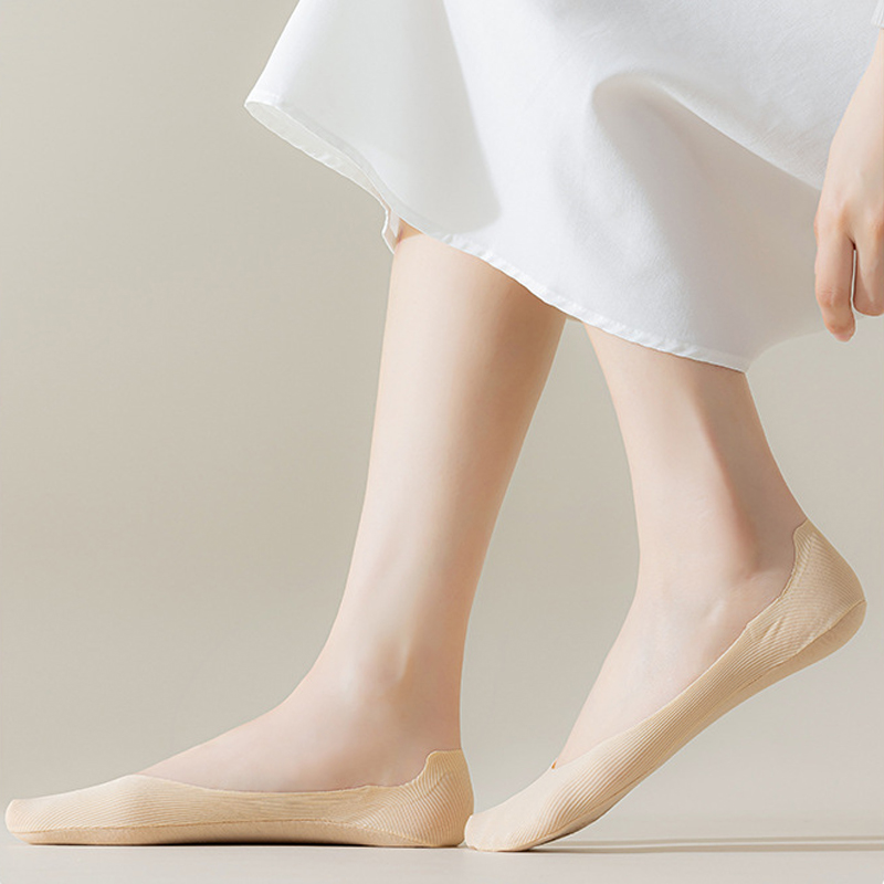 1/3/5 Pasang Kaus Kaki Wanita  - Invisibility Sock Loafer ulasan dan harga