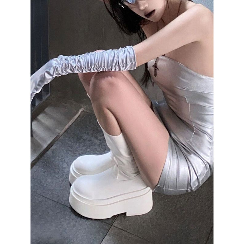 Sepatu bot tabung panjang berh - Knee High Sock Women ulasan dan harga